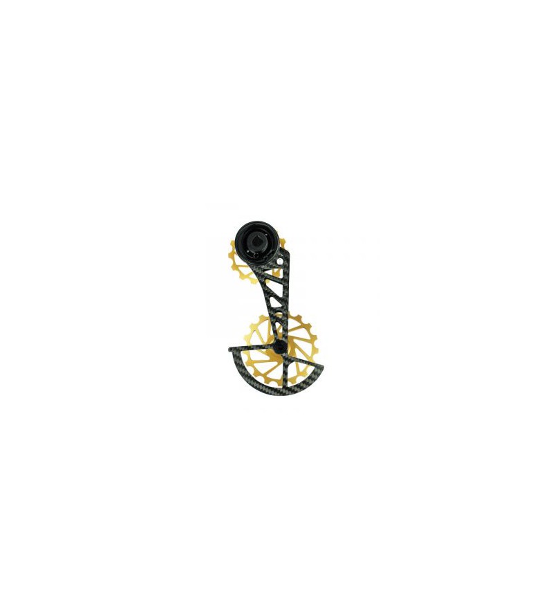 DERAGLIATORE POSTERIORE NOVA RIDE CRB CERAMIC SRAM RIVAL AXS 12S GOLD